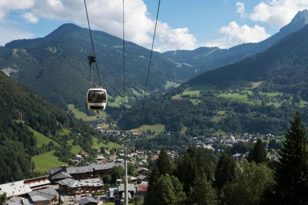 Les Cimes, Chaleureux Studio 4 Pers, 50M Du Telecabine, Vue Degagee Sur Les Pistes, Draps Non Compris Saint-Jean-dʼAulps エクステリア 写真